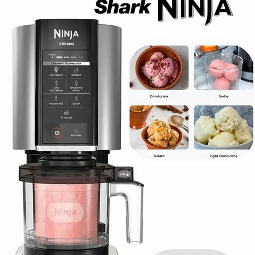 Shark Ninja Swirl Dondurma Makinesi